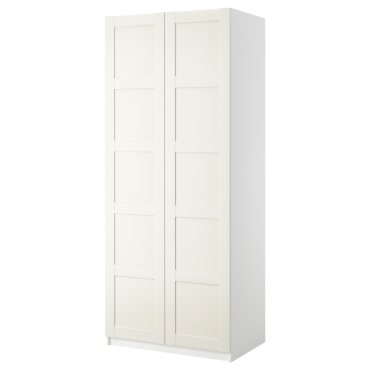 PAX, wardrobe with 2 doors, 100X38X201 cm, 299.043.62