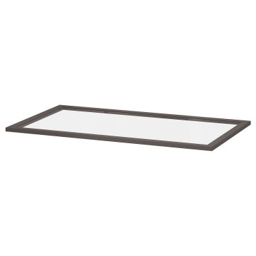 KOMPLEMENT, glass shelf, 100x58 cm, 305.091.53