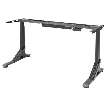 UPPSPEL, underframe sit/stand for table top/electric, 180/140x80 cm, 305.113.49