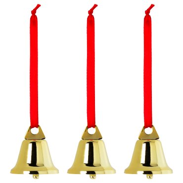 VINTERFINT, tree ornament/bell-shaped, set of 3, 305.784.05