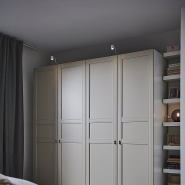 FLISBERGET, door with hinges, 50x195 cm, 391.810.66 - IKEA Greece FLISBERGET, door with hinges, 50x195 cm, 391.810.66