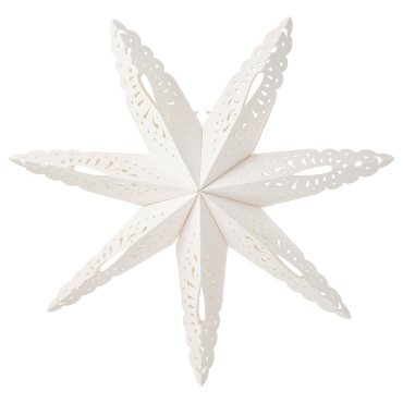 STRÅLA, lamp shade/snowflake, 70 cm, 405.038.53