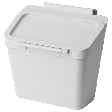 SKOLÄST, waste bin for cabinet with door, 405.610.13