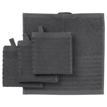 VÅGSJÖN, washcloth/4 pack, 30x30 cm, 406.091.52