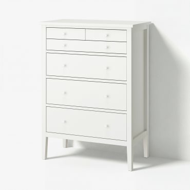 GULLABERG, συρταριέρα με 6 συρτάρια, 89x48x122 cm, 406.098.97