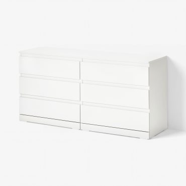 LILLBERGET, chest of 6 drawers, 140x43x68 cm, 406.304.79