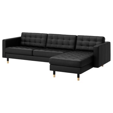 LANDSKRONA, 4-seat sofa with chaise longue, 490.324.10
