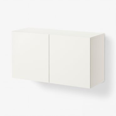 BESTÅ, wall-mounted cabinet combination, 120x42x64 cm, 494.318.66