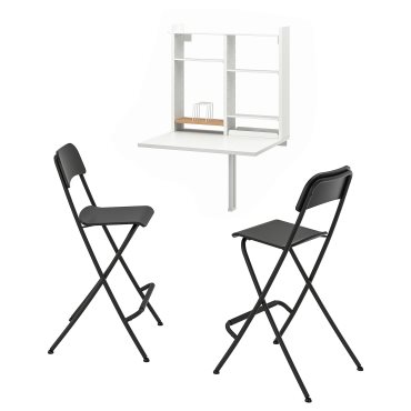 NORBERG/FRANKLIN, table and 2 chairs, 494.808.47