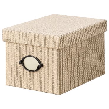 KVARNVIK, storage box with lid, 504.668.69