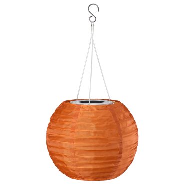 SOLVINDEN, solar-powered pendant lamp, 22 cm, 506.147.42
