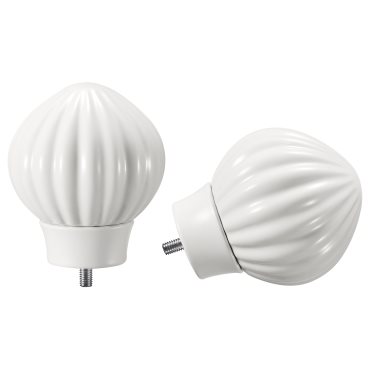 LERBRONIA, finials, 1 pair, 506.200.45
