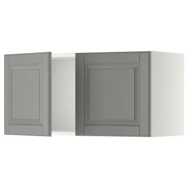 METOD, wall cabinet with 2 doors, 80x40 cm, 594.579.45