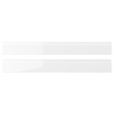 VOXTORP, drawer front/high-gloss, 80x10 cm, 603.975.02