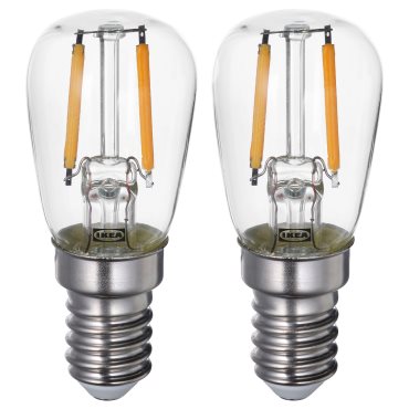 LUNNOM, LED sign bulb E14 100 lumen, 2 pack, 605.393.23