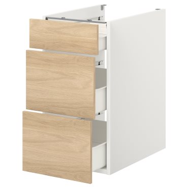 ENHET, base cabinet with 3 drawers, 693.209.66