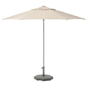 KUGGO/LINDOJA, parasol with base, 693.254.93