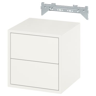 EKET, wall cabinet with 2 drawers, 693.293.87