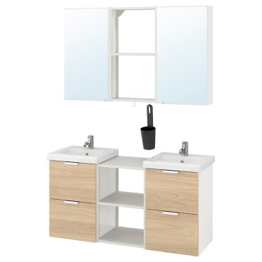 ENHET/TVALLEN, bathroom furniture, set of 24, 693.375.99