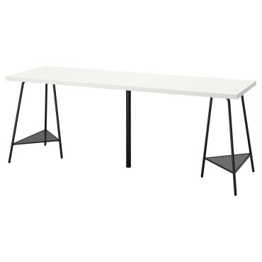 LAGKAPTEN/TILLSLAG, desk, 200x60 cm, 694.176.14