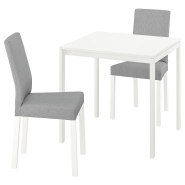 MELLTORP/KATTIL, table and 2 chairs, 75 cm, 694.281.94