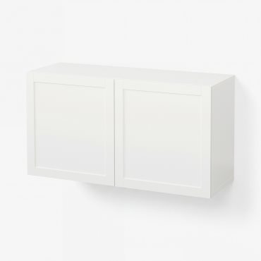 BESTÅ, σύνθεση ντουλαπιών τοίχου, 120x42x64 cm, 694.407.99