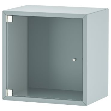 EKET, wall cabinet with glass door, 35x25x35 cm, 695.330.10