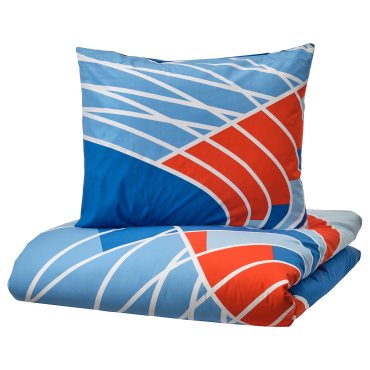 SPORTSLIG, quilt cover and pillowcase, 150x200/50x60 cm, 704.913.73