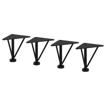 EKET, leg 10 cm, 4 pack, 705.746.60