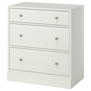 HAVSTA, chest of 3 drawers, 81x47x89 cm, 705.994.77