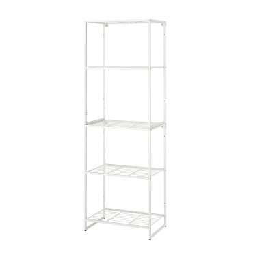 JOSTEIN, shelving unit/in/outdoor/wire, 61x40x180 cm, 794.372.06
