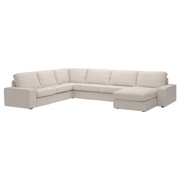 KIVIK, corner sofa, 6-seat with chaise longue, 794.828.78
