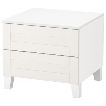 PLATSA, chest of 2 drawers, 60x57x53 cm, 794.878.52
