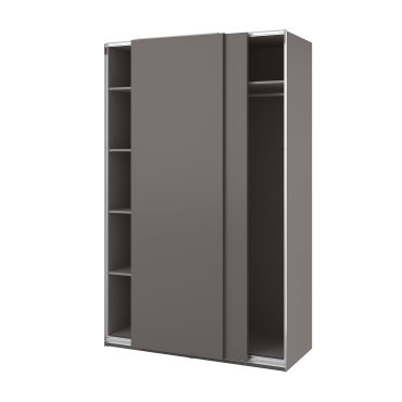 PAX/HASVIK, ντουλάπα με συρόμενες πόρτες, 150x66x236 cm, 795.028.00