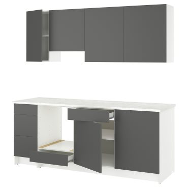 KNOXHULT, κουζίνα, 220x61x220 cm, 795.811.28