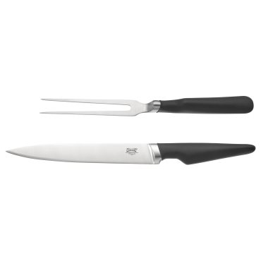 VÖRDA, carving fork and carving knife, 802.891.44