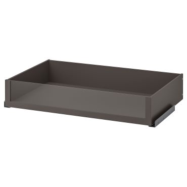 KOMPLEMENT, drawer with glass front, 100x58 cm, 805.092.02