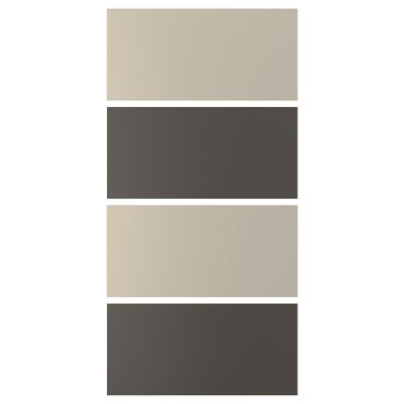 MEHAMN, 4 panels for sliding door frame, 100x201 cm, 805.109.03