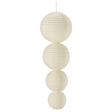 STRÅLA, decorative pendant lamp with built in LED light source, ball/battery-operated, 806.066.27