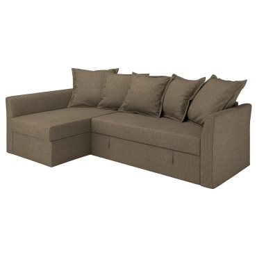 HOLMSUND, corner sofa-bed, 895.168.87
