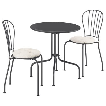 LÄCKÖ, table and 2 chairs/outdoor, 70 cm, 895.753.63