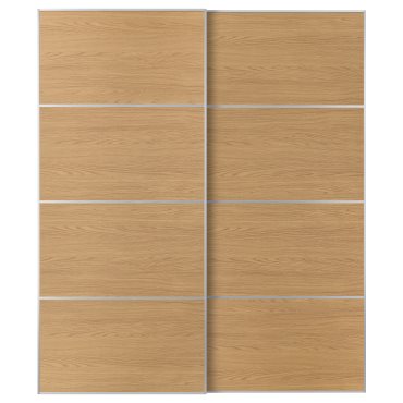 MEHAMN, pair of sliding doors, 200x236 cm, 896.090.18