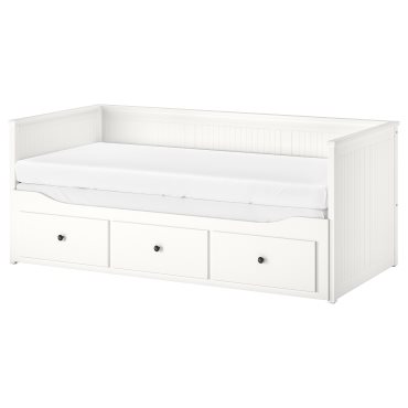 HEMNES, day-bed frame with 3 drawers, 903.493.26