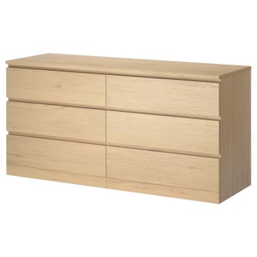 MALM, chest of 6 drawers, 904.035.87