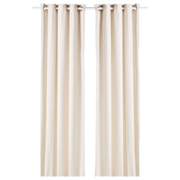 MOALINA, curtains 1 pair, 145x300 cm, 904.910.51
