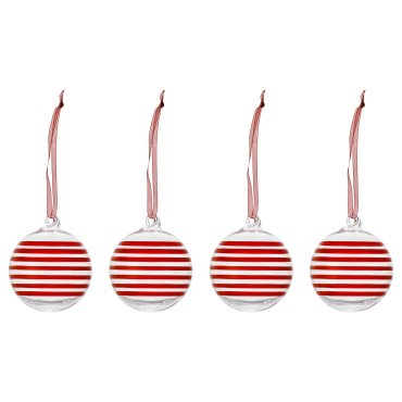 VINTERFINT, tree ornament/bauble/4 pack, 6 cm, 905.805.23