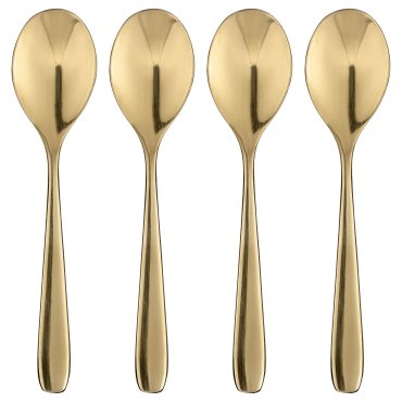 TILLAGD, coffee spoon/4 pack, 12 cm, 906.059.67