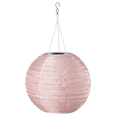 SOLVINDEN, solar-powered pendant lamp with built-in LED light source, 30 cm, 906.147.02