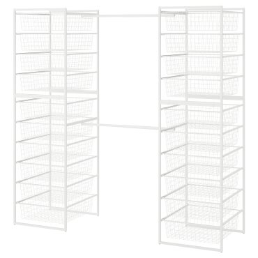 JONAXEL, frame/wire baskets/clothes rails, 992.976.34