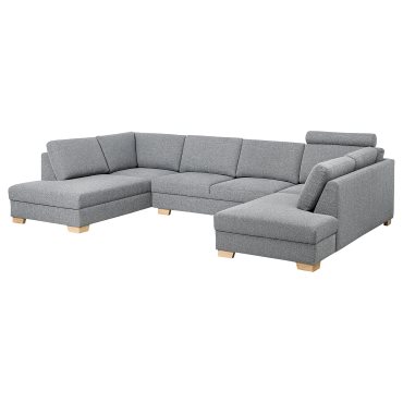 SÖRVALLEN, U-shaped sofa 4-seat, 993.041.49